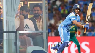 ICC Women's World Cup 2025: Rohit Sharma Spotted At DY Patil Sports Academy Cheering For India In Final Against South Africa