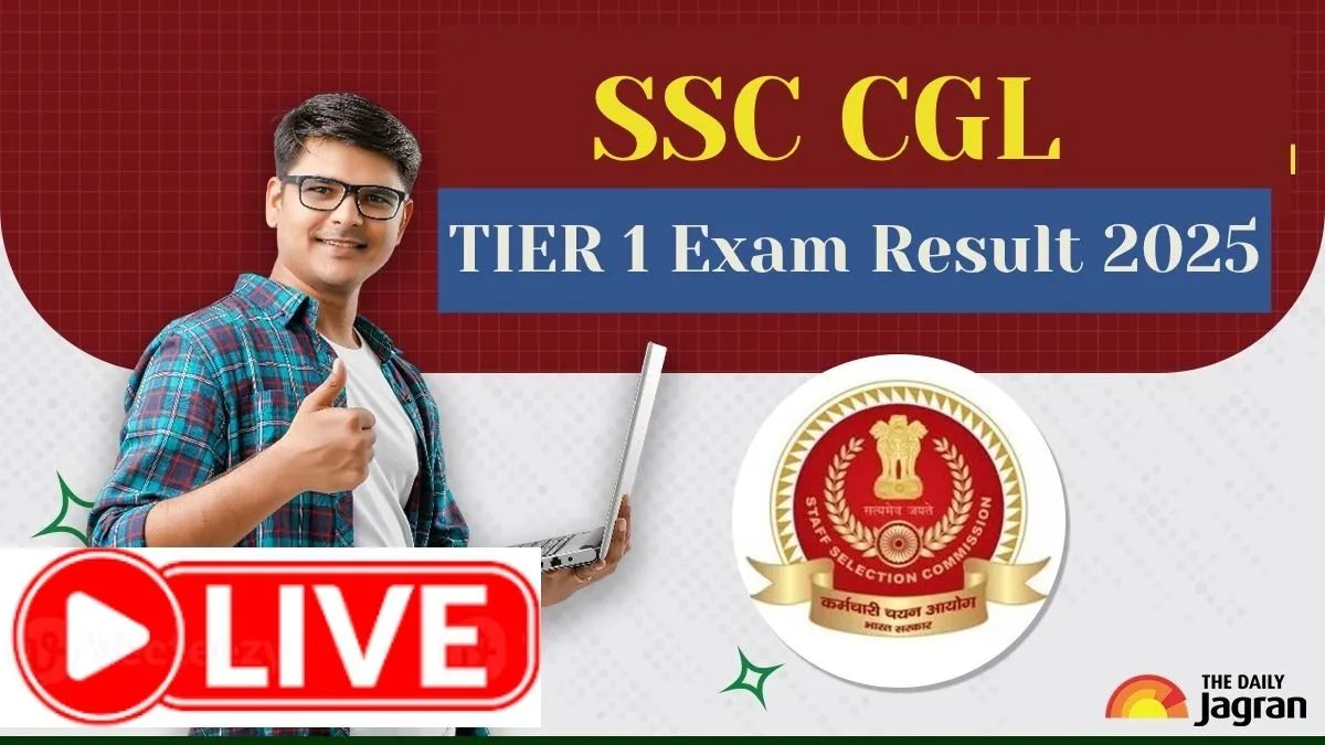 SSC CGL Tier 1 Result 2025 Date And Time Live Updates: How And When To Check Result At ssc.gov.in; Details Here