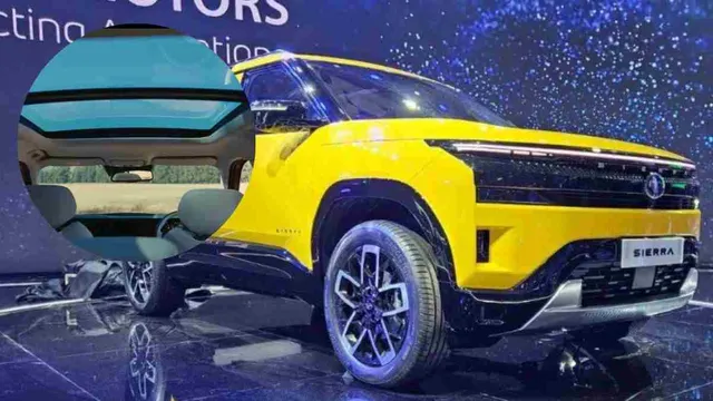 tata-sierra-interior-showcased-in-new-teaser-panoramic-sunroof-and-triple-screen-setup-confirmed
