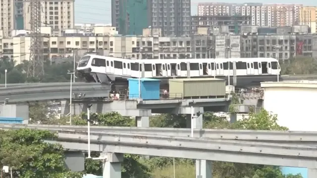 mumbai-monorail-tilts-at-wadala-depot-during-trial-crew-rescued-safely