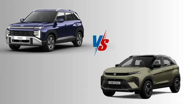 hyundai-venue-2025-vs-tata-nexon-safety-features-compared-which-suv-is-safer