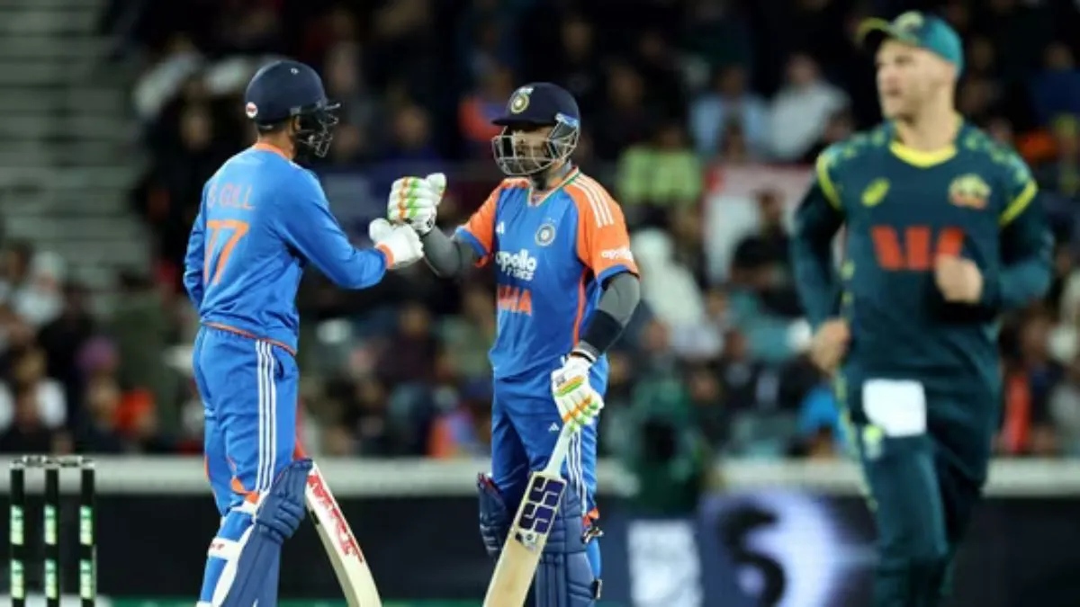 IND vs AUS 4th T20 Live Cricket Score: Abhishek Sharma Departs After Powerplay, Shivam Dube Promoted vs Spinners