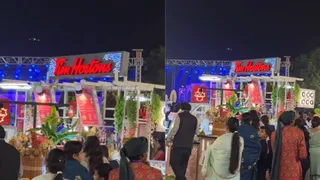 Man Spots Tim Hortons Stall At Royal Gwalior Wedding, Internet Floods With Reactions ‘Please Call Tanya Mittal'