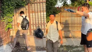 Man Urinates Outside Delhi’s Red Fort Metro Station, Volunteers Clap And Cheer To Shame Him In Viral Video