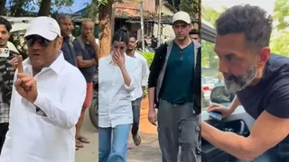 Zarine Khan Funeral: Hrithik Roshan, Bobby Deol, Jackie Shroff And Others Pay Their Last Respects To Sussanne Khan's Mother