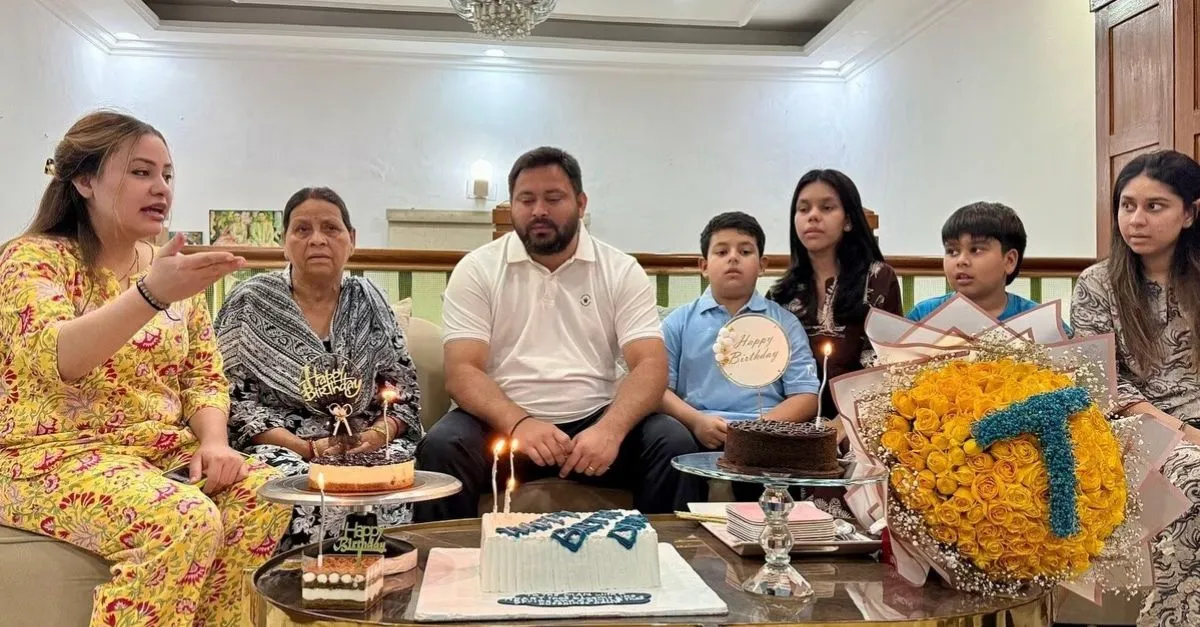 Bihar Assembly Election 2025 Live Updates: Tejashwi Yadav Celebrates 35th Birthday With Family Amid Campaign For Second Phase