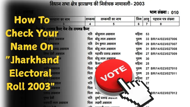 jharkhand-voter-list-2003-download-how-to-check-your-name-in-electoral-roll-of-2003-sir