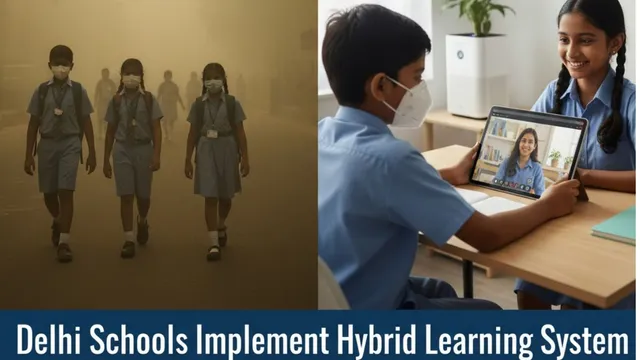 delhi-schools-implement-hybrid-learning-system-for-classes-1-to-5-amid-rising-air-pollution-and-health-concerns