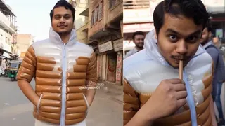 ‘Garam Chai Jacket’: Man Makes Jacket Out Of Tea To Beat Winter Cold, Internet Goes Wild Over Viral Video