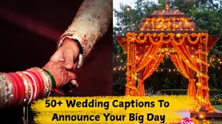 50+ Best Wedding Captions To Announce Your Big Day On Social Media In Style