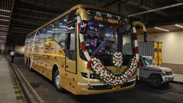 bengaluru-ksrtc-launches-direct-kempegowda-airport-davangere-flybus-service-with-free-snacks-check-route-fares-timings