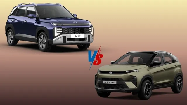 hyundai-venue-2025-vs-tata-nexon-prices-features-and-safety-compared