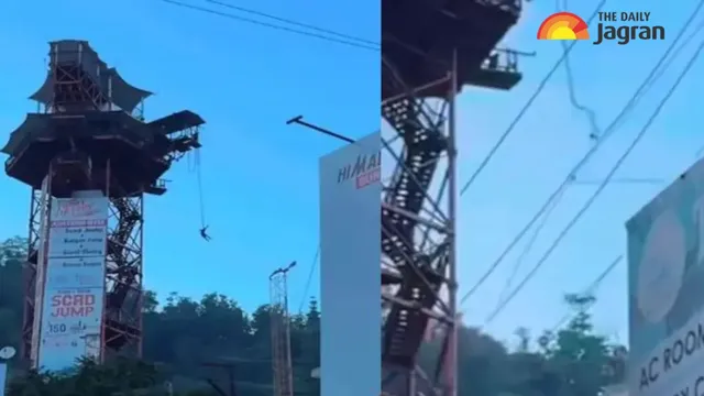 video-gurgaon-man-critically-injured-after-bungee-jump-rope-breaks-down-mid-air-in-rishikesh