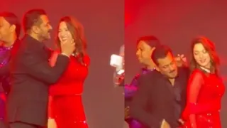 Salman Khan Dances With Tamannaah Bhatia On Dil Diyan Gallan During Dabangg Tour; Internet Calls It ‘Cringe Pro Max’