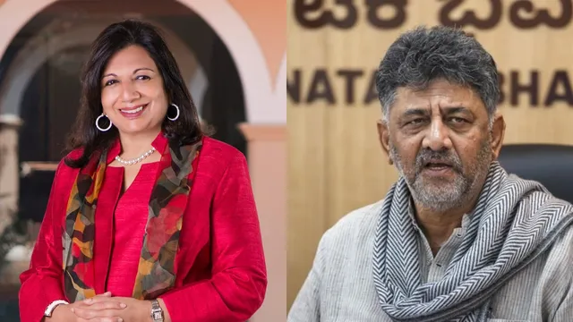 kiran-mazumdarshaw-lauds-dk-shivakumar-for-cleaner-footpaths-infra-improvement-in-bengaluru-weeks-after-online-spat