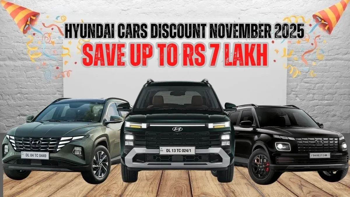 Hyundai Car Discounts November 2025: Save Up To Rs 7 Lakh On IONIQ 5 ...