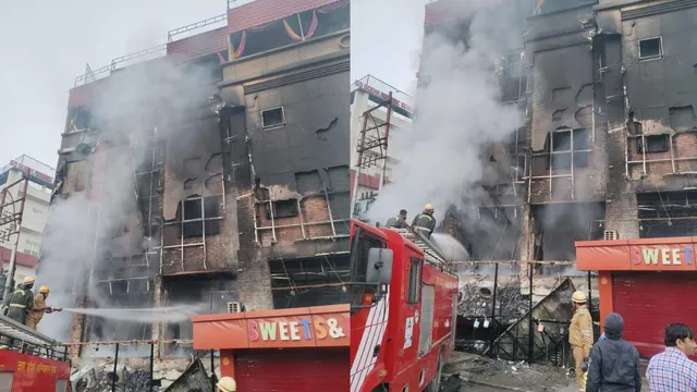 gorakhpur-taramandal-fire-one-dead-in-blaze-at-water-ways-restaurant-short-circuit-suspected