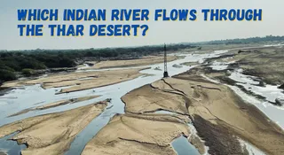Which Indian River Flows Through The Thar Desert? Know The Unique Journey Of The Luni River