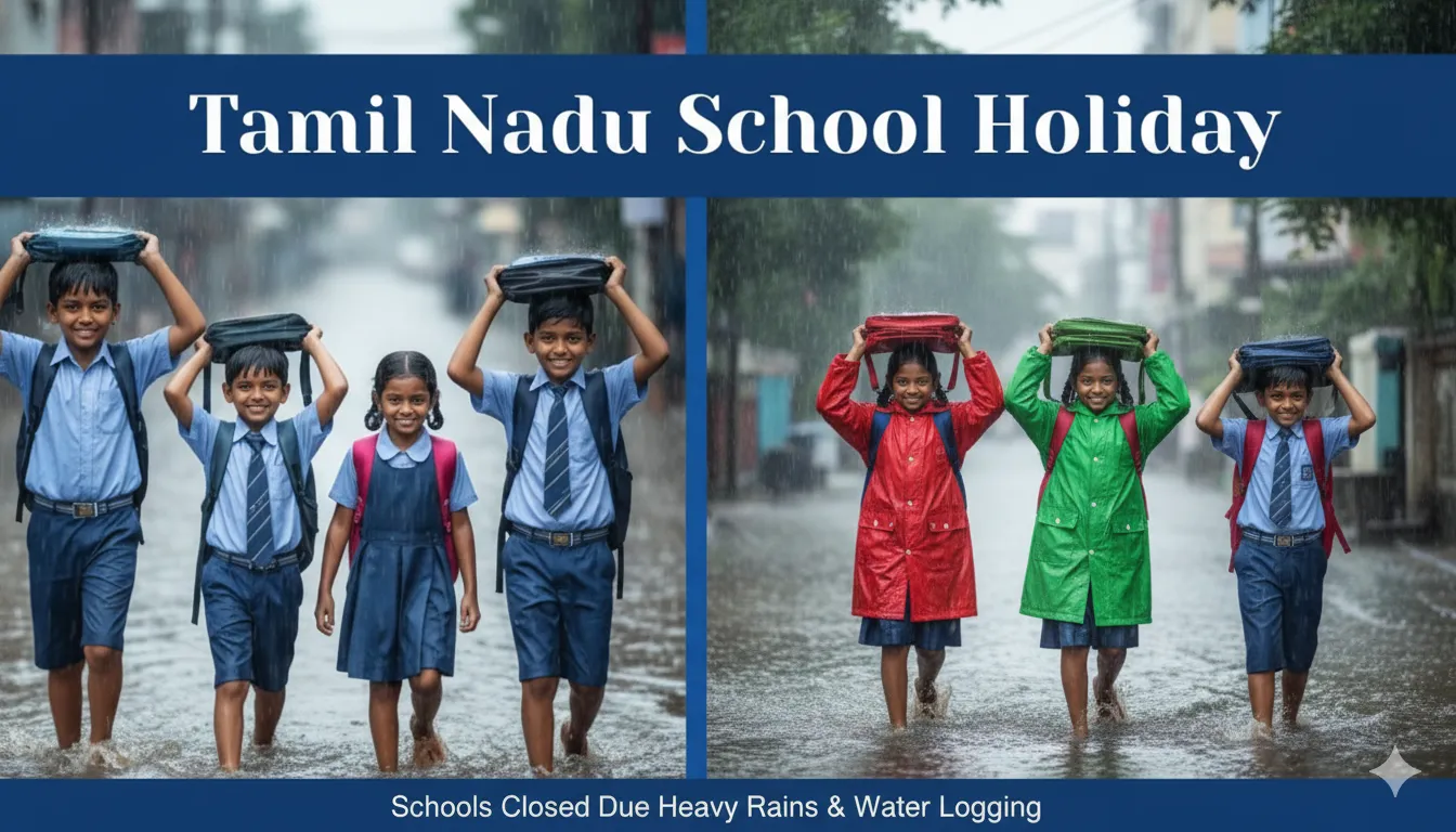 Tamil Nadu School Holiday (November 17) Will Schools Be Closed Today