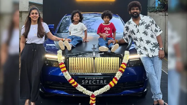nayanthara-becomes-first-actress-to-own-a-rollsroyce-spectre-black-badge-check-price-and-specs-here