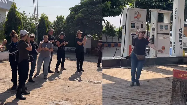 foreign-tourists-dance-to-chunari-chunari-at-rajasthan-petrol-pump-turn-it-into-tractor-jam-video