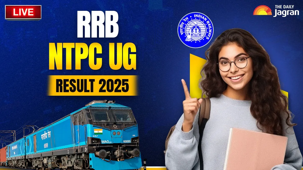 RRB NTPC Undergraduate Result 2025 Live Updates: NTPC Graduate CBT-1 Result To Be OUT Today At rrbcdg.gov.in, Steps To Download And Other Details 
