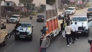 Three Boys Perform Dangerous Rooftop Stunts On Moving Car In Haryana, Viral Video Sparks Police Investigation