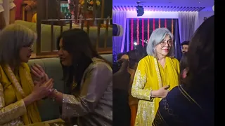 Zeenat Aman Grooves To Her Iconic Song ‘Dum Maaro Dum’ At 74th Birthday Celebration | Video