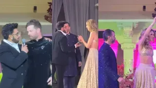 Ranveer Singh Makes Donald Trump Jr And Girlfriend Bettina Anderson Groove To What Jhumka At Udaipur Wedding