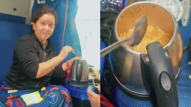 maharashtra-railways-takes-action-against-woman-who-cooked-noodles-in-kettle-inside-moving-train-watch-video