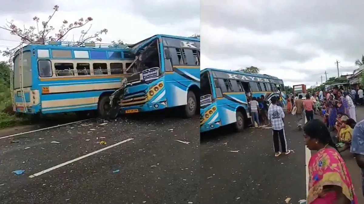 Tamil Nadu Bus Accident: Six Dead, 28 Injured In Head-On Bus Collision ...