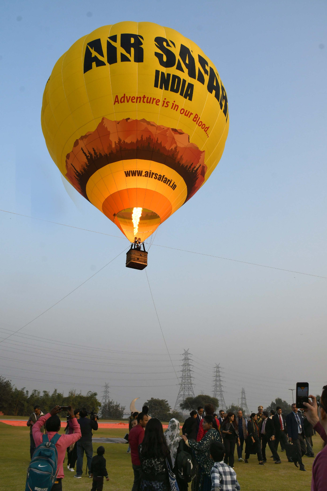 Delhi hot air balloon (Image/ Dhruv Kumar) Delhi hot air balloon (Image/ Dhruv Kumar)