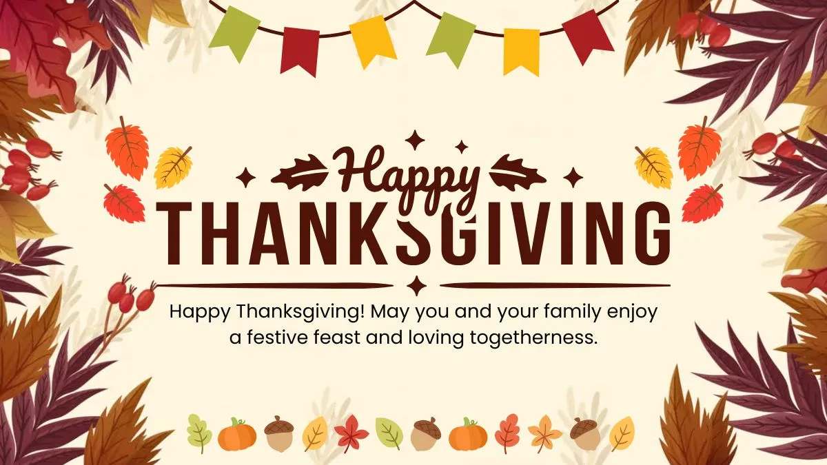 Happy Thanksgiving 2025: Best Wishes, Messages, Greetings And Captions