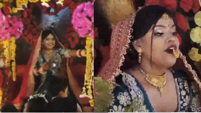 ladki-ki-baraat-goes-viral-as-prayagraj-bride-breaks-tradition-internet-cheers-her-bold-wedding-entry-video