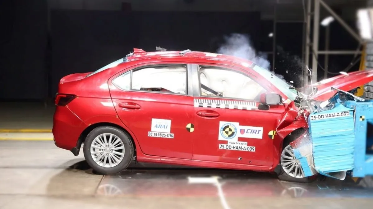 Honda Amaze Gets 5-Star Bharat NCAP Safety Rating: Check Out The ...