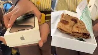 ‘Rs 1.5 Lakh Lunch Box’: Student Opens iPhone Box In Class, Parathas Inside Leave Internet In Splits