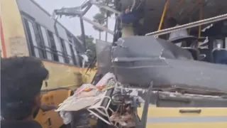 Tamil Nadu Bus Accident: Eleven Killed And Several Injured After Two Govt Buses Crash Head-On Near Gummidipoondi Flyover In Sivaganga