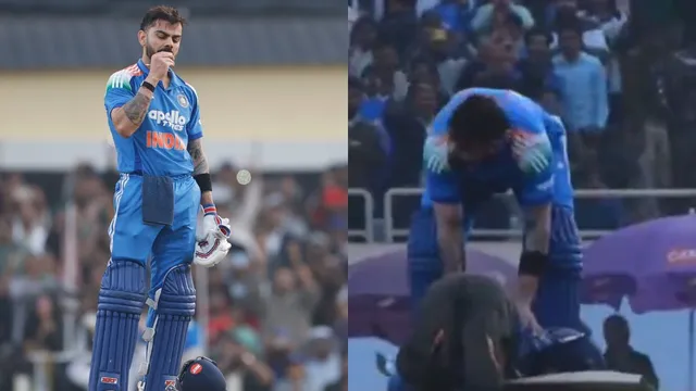 virat-kohli-fan-security-breach-viral-video-during-century-celebration-india-vs-south-africa-match-scorecard-kohli-52nd-odi-century-ind-vs-sa-1st-odi-updates