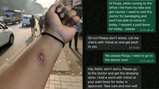 Employee Uses Nano Banana Tool To Fake Hand Injury For Paid Leave; Netizens Say 'AI Just Broke HR Verification'