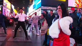 Indian Man Turns Times Square Into Bollywood Stage For Dream Proposal, Internet Falls In Love Again | VIDEO