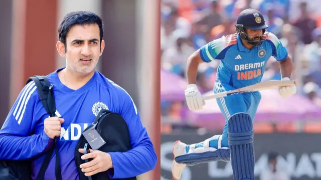 india-vs-south-africa-match-result-in-ranchi-rohit-sharma-gautam-gambhir-animated-chat-video-dressing-room-ind-vs-sa-odi-series-updates