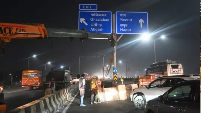 delhi-meerut-expressway-nhai-shuts-key-exit-during-peak-hours-to-ease-nh9-traffic-noida-extension-commuters-to-benefit