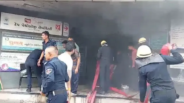 gujarat-pathology-lab-fire-casualties-patients-evacuated-after-massive-blaze-in-bhavnagar-dousing-operation-underway