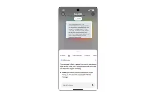google-expands-circle-to-search-with-scam-detection-on-android-and-pixel