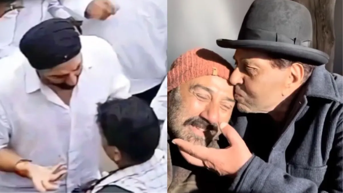 Sunny Deol Snaps At Paparazzi Filming During Dharmendra’s Arthi