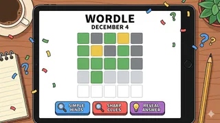 Wordle December 4 Answer Unveiled: Simple Hints, Sharp Clues And Correct 5-Letter Word Revealed