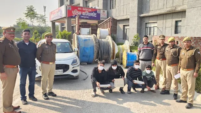 noida-international-airport-site-engineer-among-4-arrested-for-cable-theft-goods-worth-rs-15-lakh-recovered