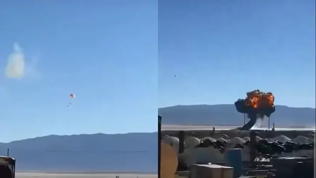 us-f16-fighter-jet-crash-video-pilot-ejects-moments-before-aircraft-plunges-towards-ground-explodes-in-california