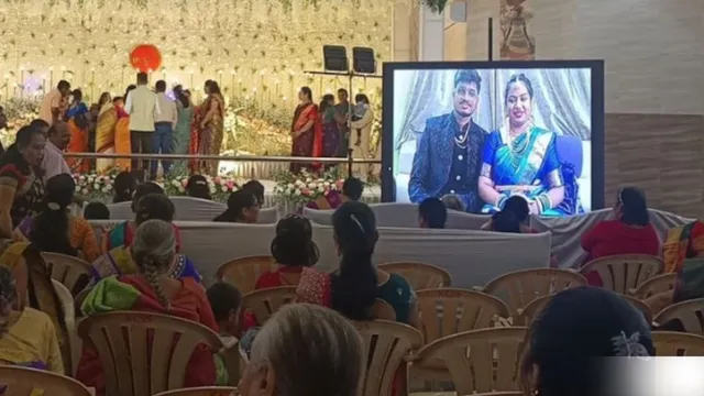 karnataka-couple-attends-their-own-wedding-reception-via-video-call-after-indigo-flight-gets-cancelled-internet-reacts