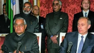 As Putin Visits India, 24-Year-Old Photo With PM Modi And Atal Bihari Vajpayee Resurfaces | See Pics